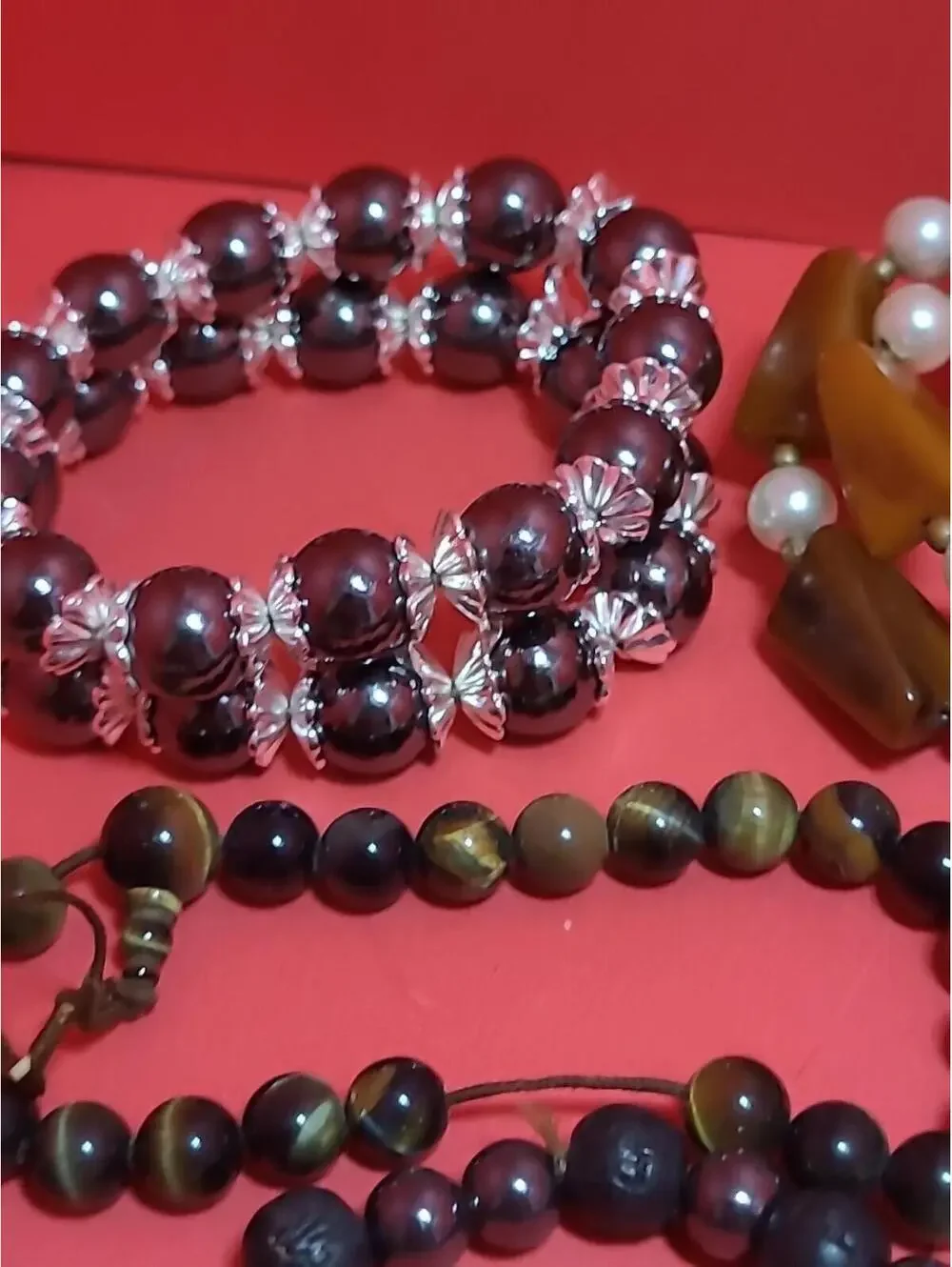 20 Vintage-Now Stretchable Beaded Bracelets